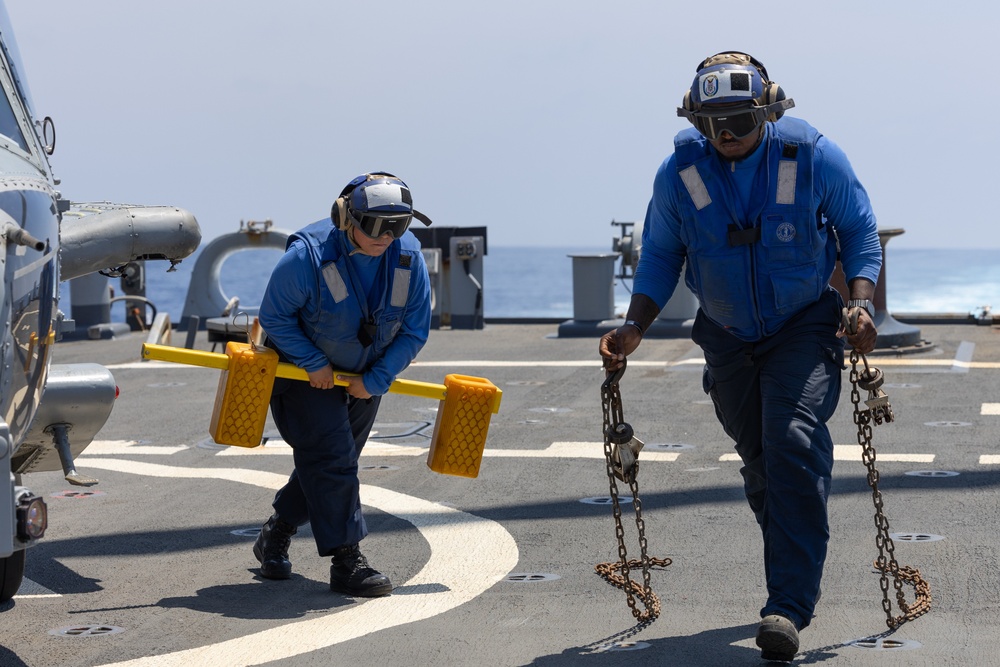 Curtis Wilbur Conducts Flight Operations