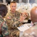 Senior enlisted leaders hold group discussions during ALFS 25