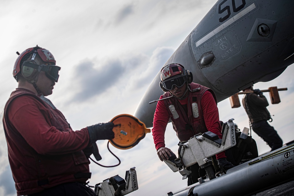 Nimitz Conducts Flight Operations
