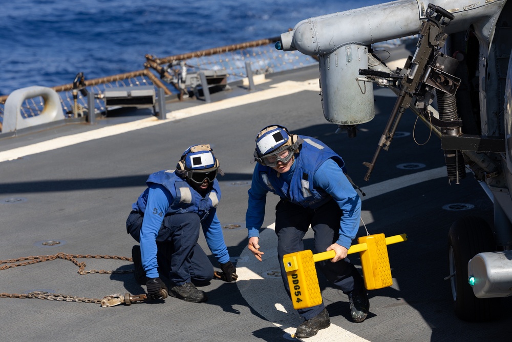Curtis Wilbur Conducts Flight Operations