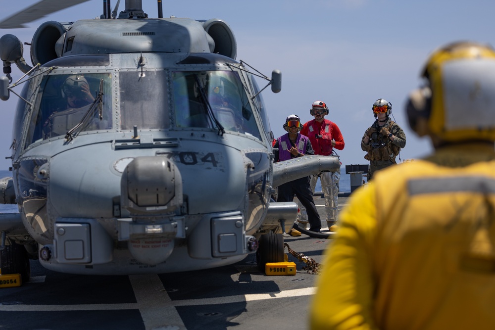 Curtis Wilbur Conducts Flight Operations