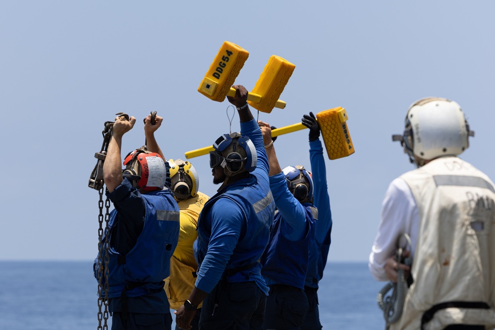 Curtis Wilbur Conducts Flight Operations