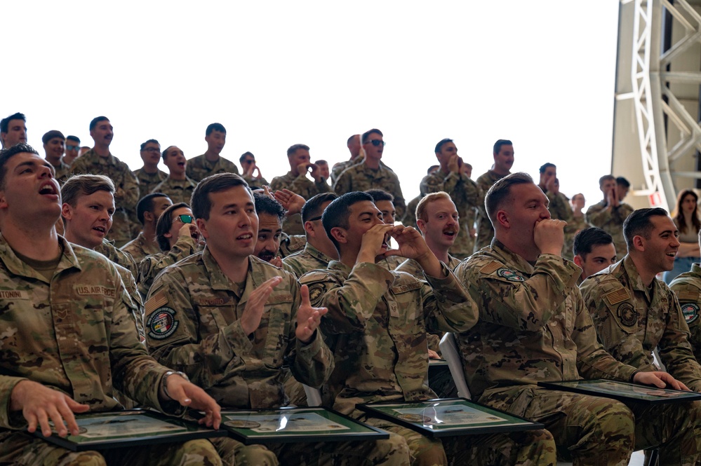 555th FGS holds 2025 Dedicated Crew Chief ceremony