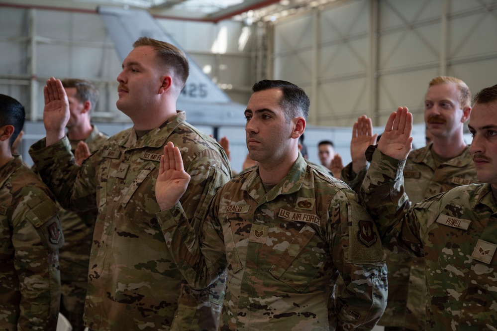 555th FGS holds 2025 Dedicated Crew Chief ceremony