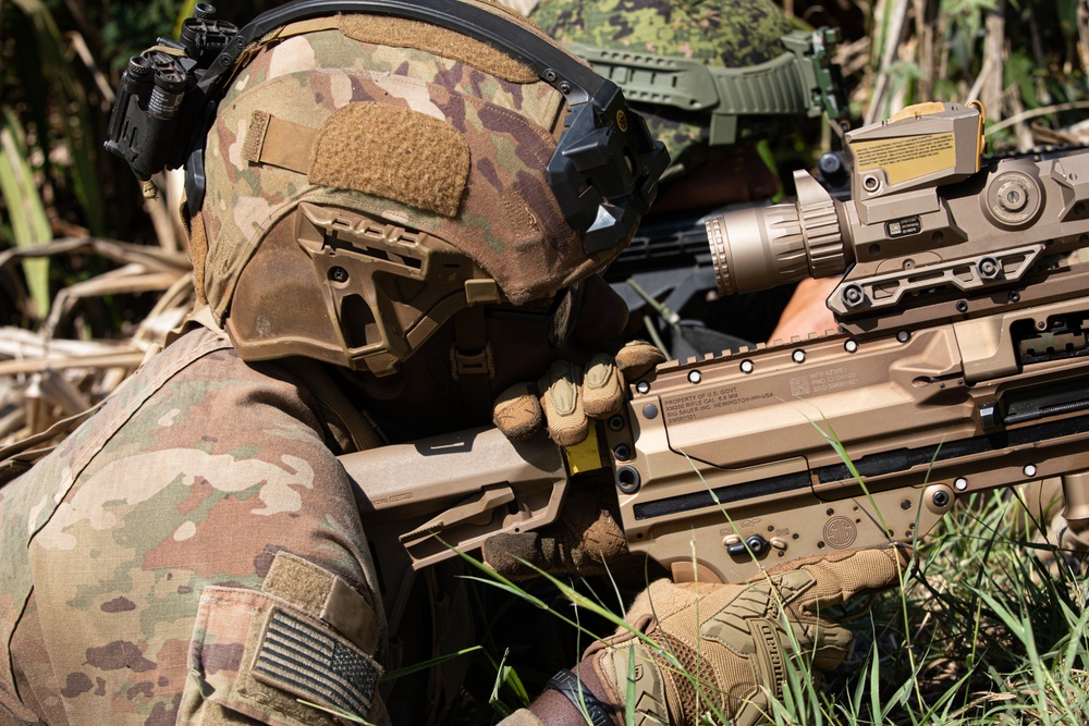 Balikatan 25: Delta Company, 1-21INF ISV Supply Drop and Security