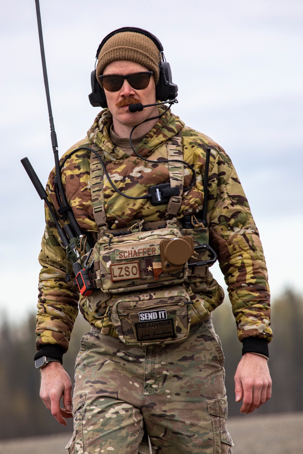 U.S. military trains during Kodiak Mace 25