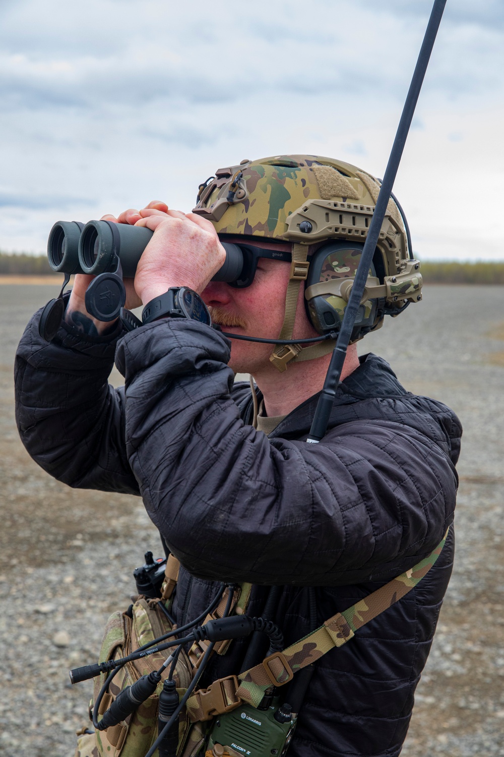 U.S. military trains during Kodiak Mace 25