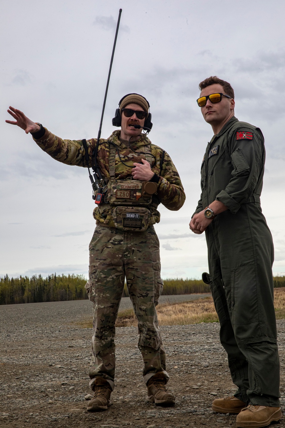 U.S. military trains during Kodiak Mace 25
