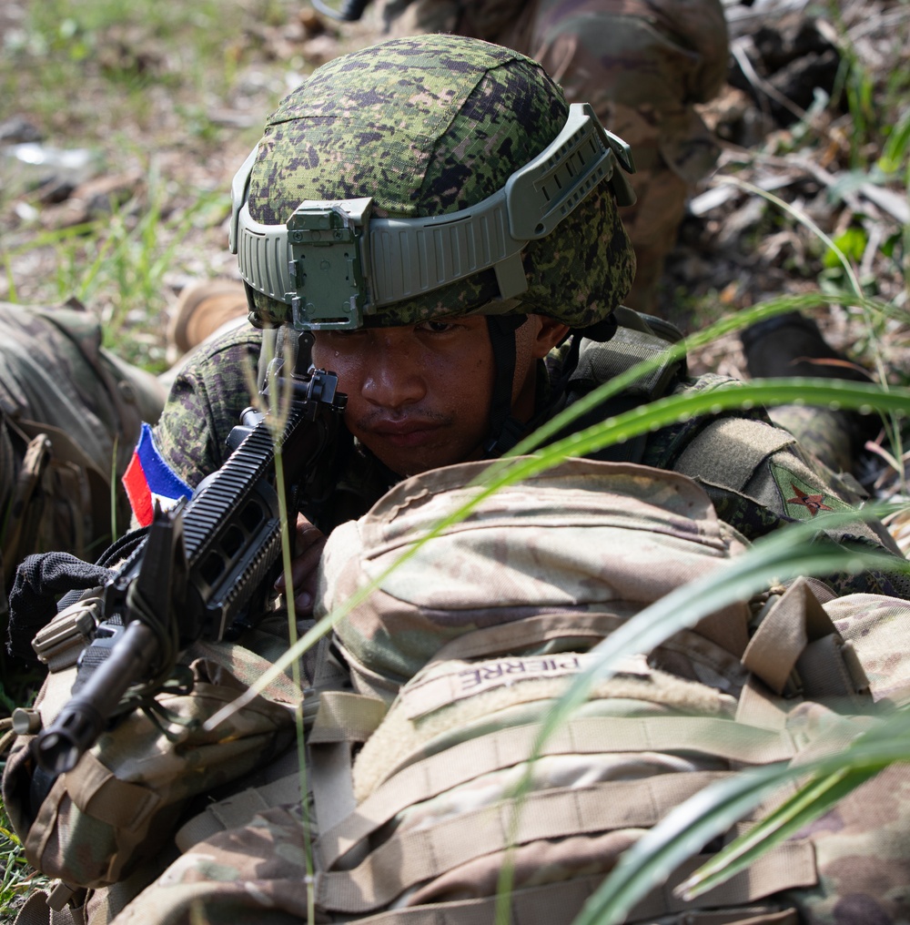 Balikatan 25: Delta Company, 1-21INF ISV Supply Drop and Security