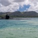 USS Annapolis (SSN 760) transits Apra Harbor