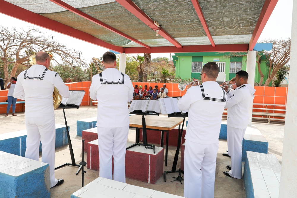 Obangame Express 25 Navy Band Perfomance