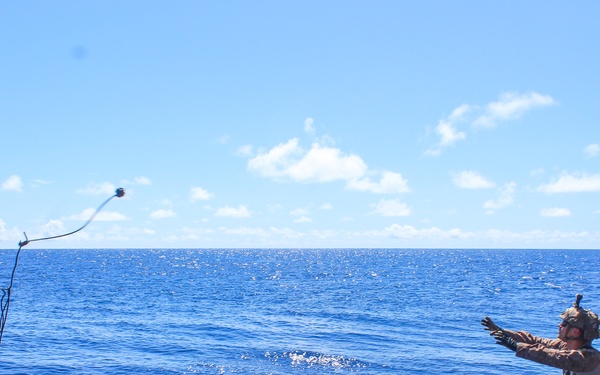 USS Alexandria (SSN 757) and III Marine Expeditionary Force conduct integration exercise at sea