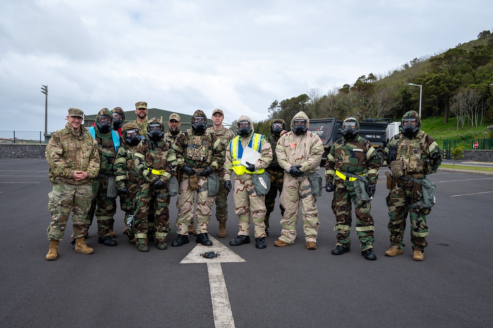 65 ABG and Portuguese Air Force Conduct First Bilateral CBRNE Exercise at Lajes Field