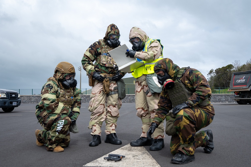 65 ABG and Portuguese Air Force Conduct First Bilateral CBRNE Exercise at Lajes Field