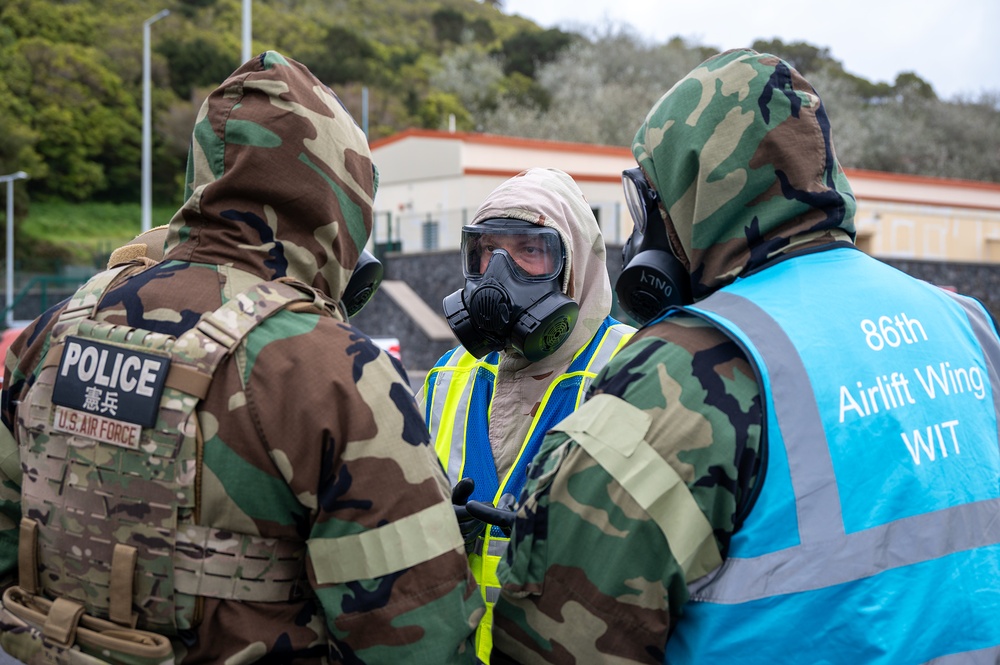 65 ABG and Portuguese Air Force Conduct First Bilateral CBRNE Exercise at Lajes Field