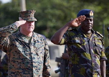 MARFOREUR/AF Meets with Kenya Navy - Manda Bay