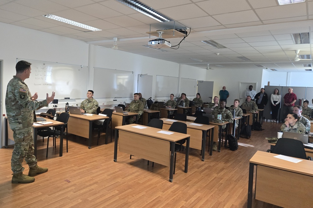 USAG Rheinland-Pfalz hosts first-ever pre-command course, preps commanders, first sergeants to lead in complex theater