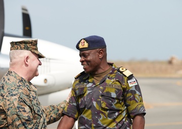MARFOREUR/AF Meets with Kenya Navy - Manda Bay