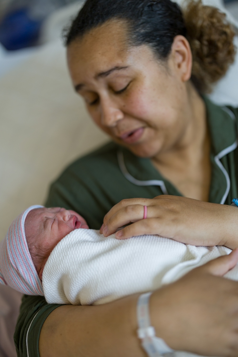 First Baby Arrives in New Roosevelt Pavilion