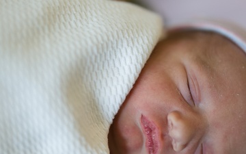 First Baby Born at the New Roosevelt Pavilion
