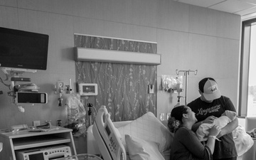 First Baby Arrives in New Roosevelt Pavilion