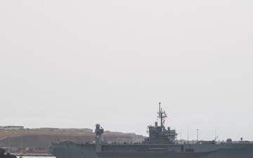 Mount Whitney Departs Cabo Verde, Obangame Express 2025