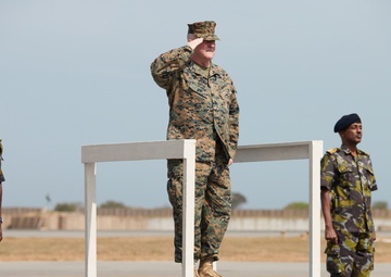 MARFOREUR/AF Meets with Kenya Navy - Manda Bay