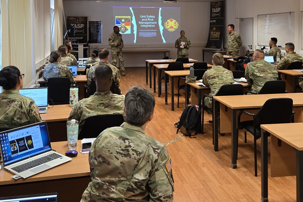 USAG Rheinland-Pfalz hosts first-ever pre-command course, preps commanders, first sergeants to lead in complex theater