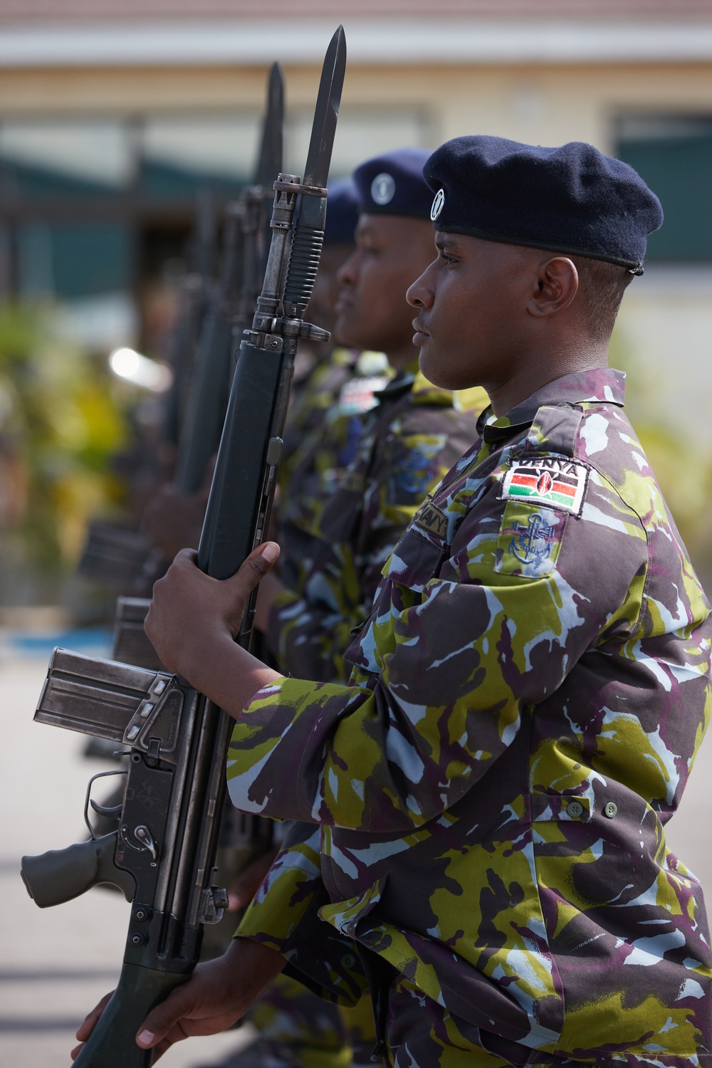 MARFOREUR/AF Meets with Kenya Navy - Manda Bay