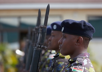 MARFOREUR/AF Meets with Kenya Navy - Manda Bay