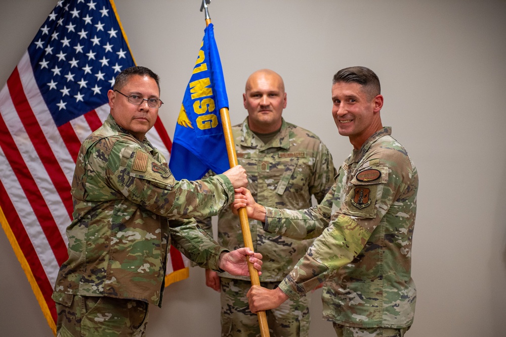 101st SFS Change of Command 2025