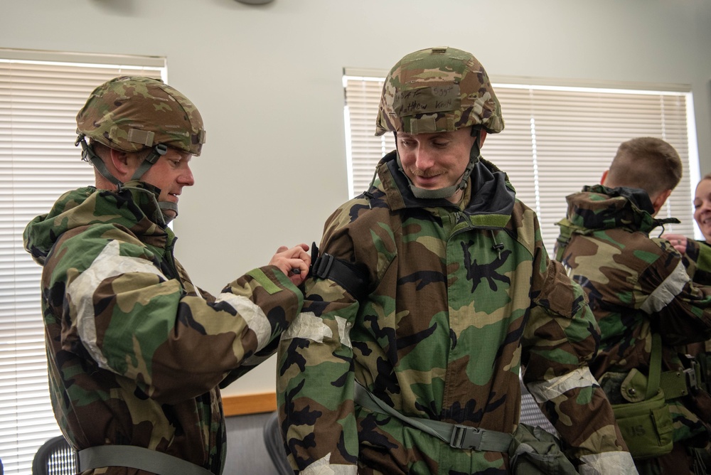 182nd Airlift Wing conducts combat readiness training