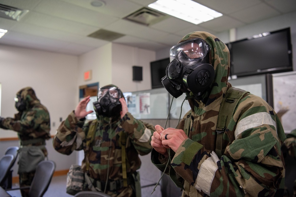 182nd Airlift Wing conducts combat readiness training