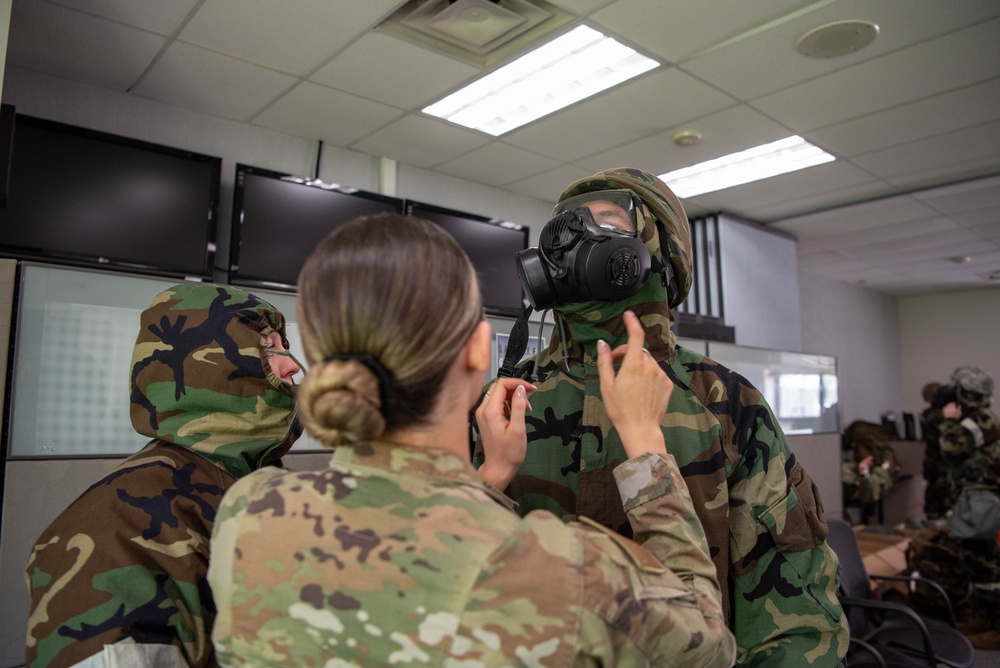 182nd Airlift Wing conducts combat readiness training