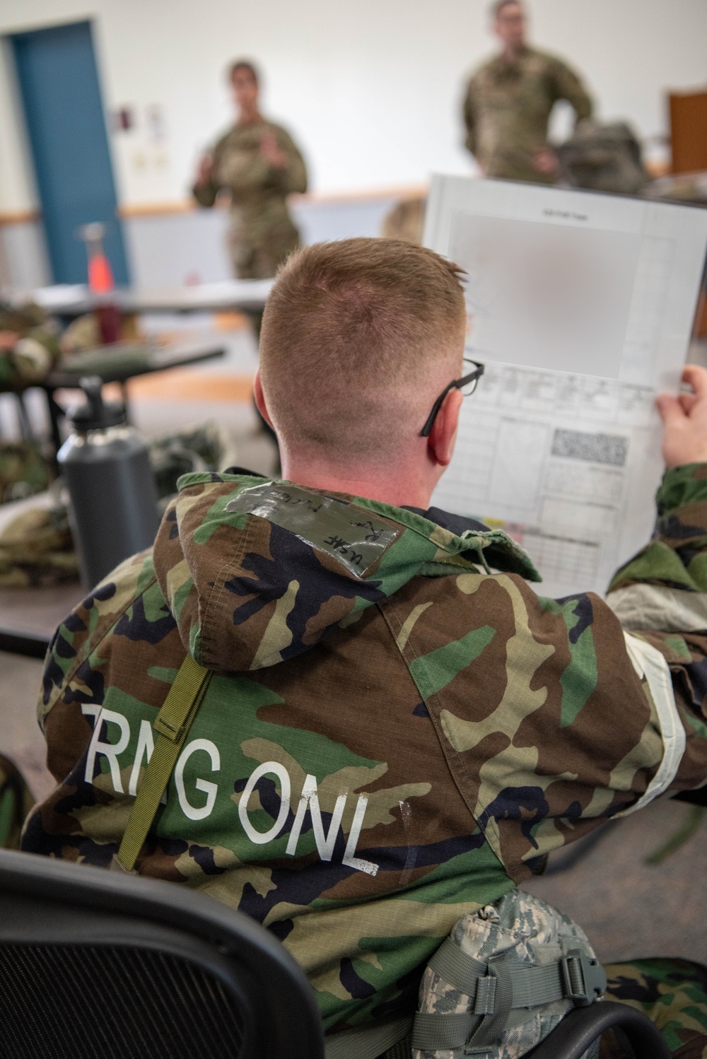 182nd Airlift Wing conducts combat readiness training