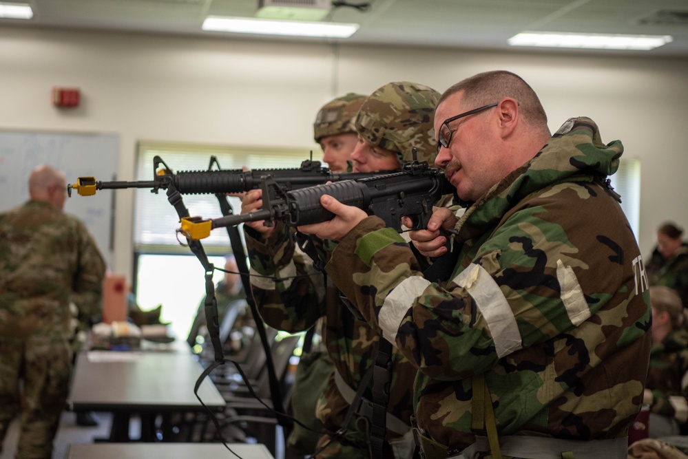 182nd Airlift Wing conducts combat readiness training