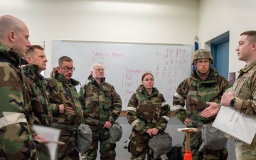 182nd Airlift Wing conducts combat readiness training
