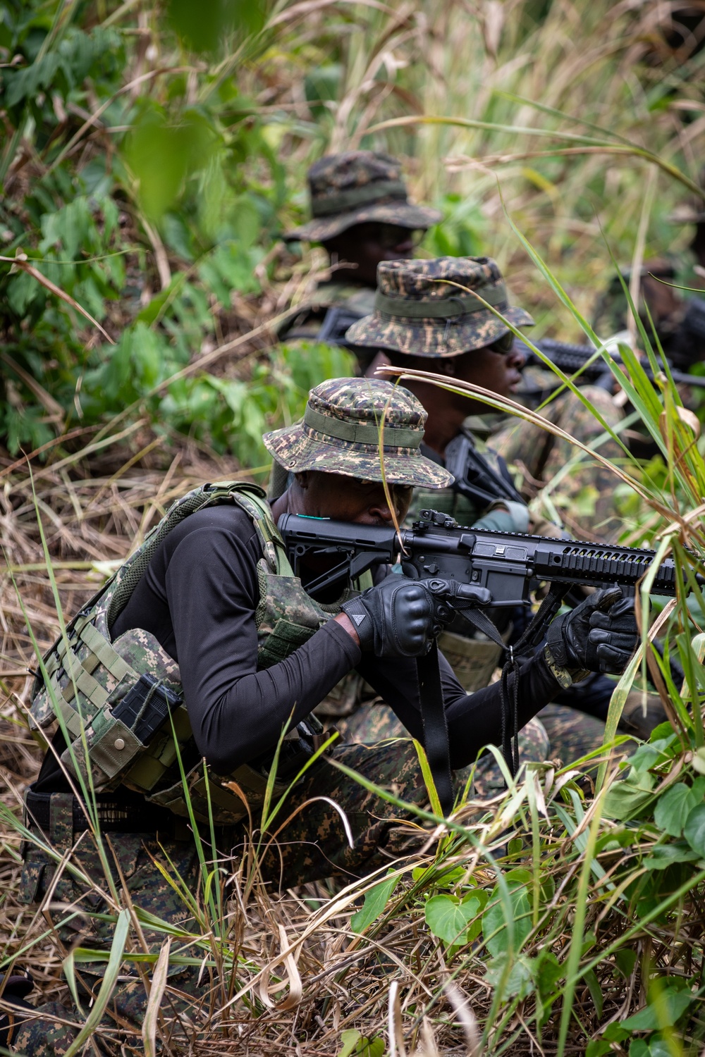 Combined forces conduct jungle patrol training during TRADEWINDS 25