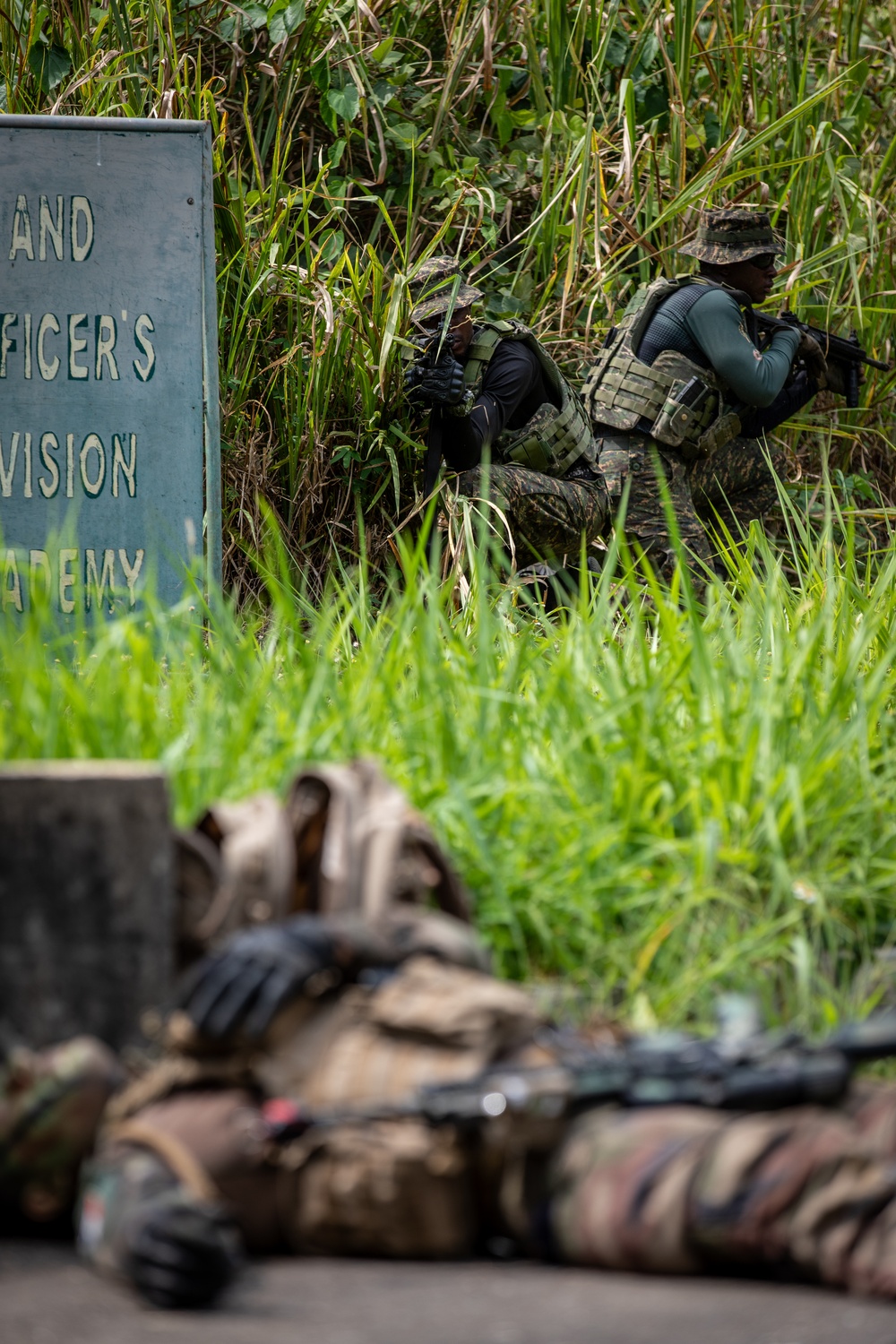 Combined forces conduct jungle patrol training during TRADEWINDS 25