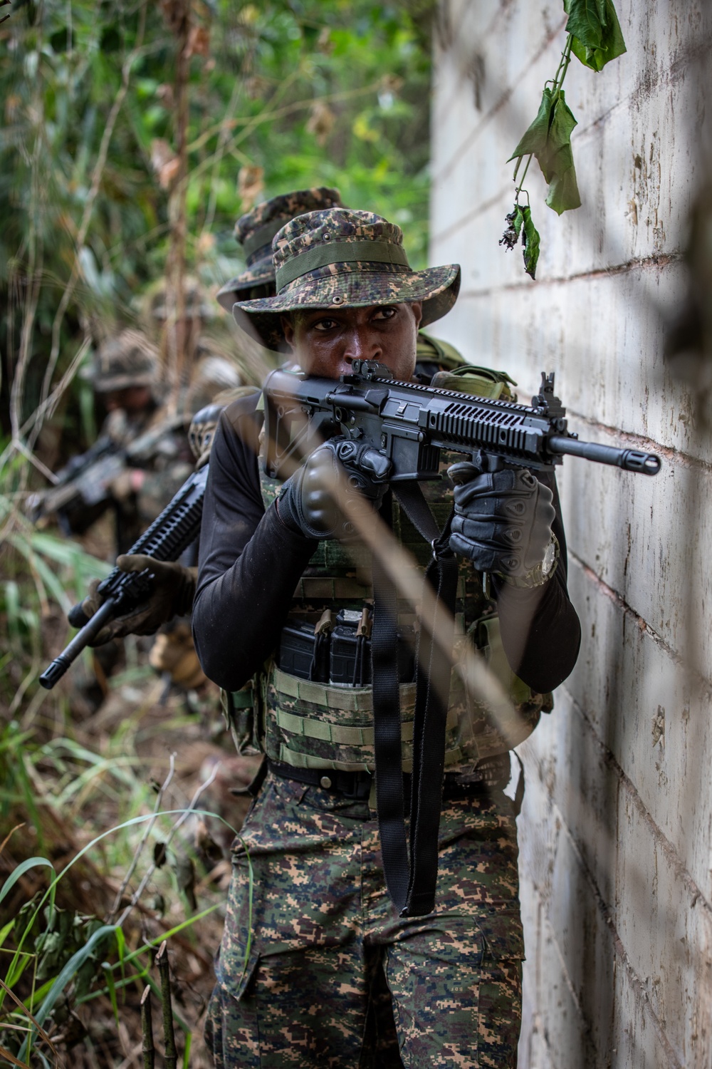 Combined forces conduct jungle patrol training during TRADEWINDS 25