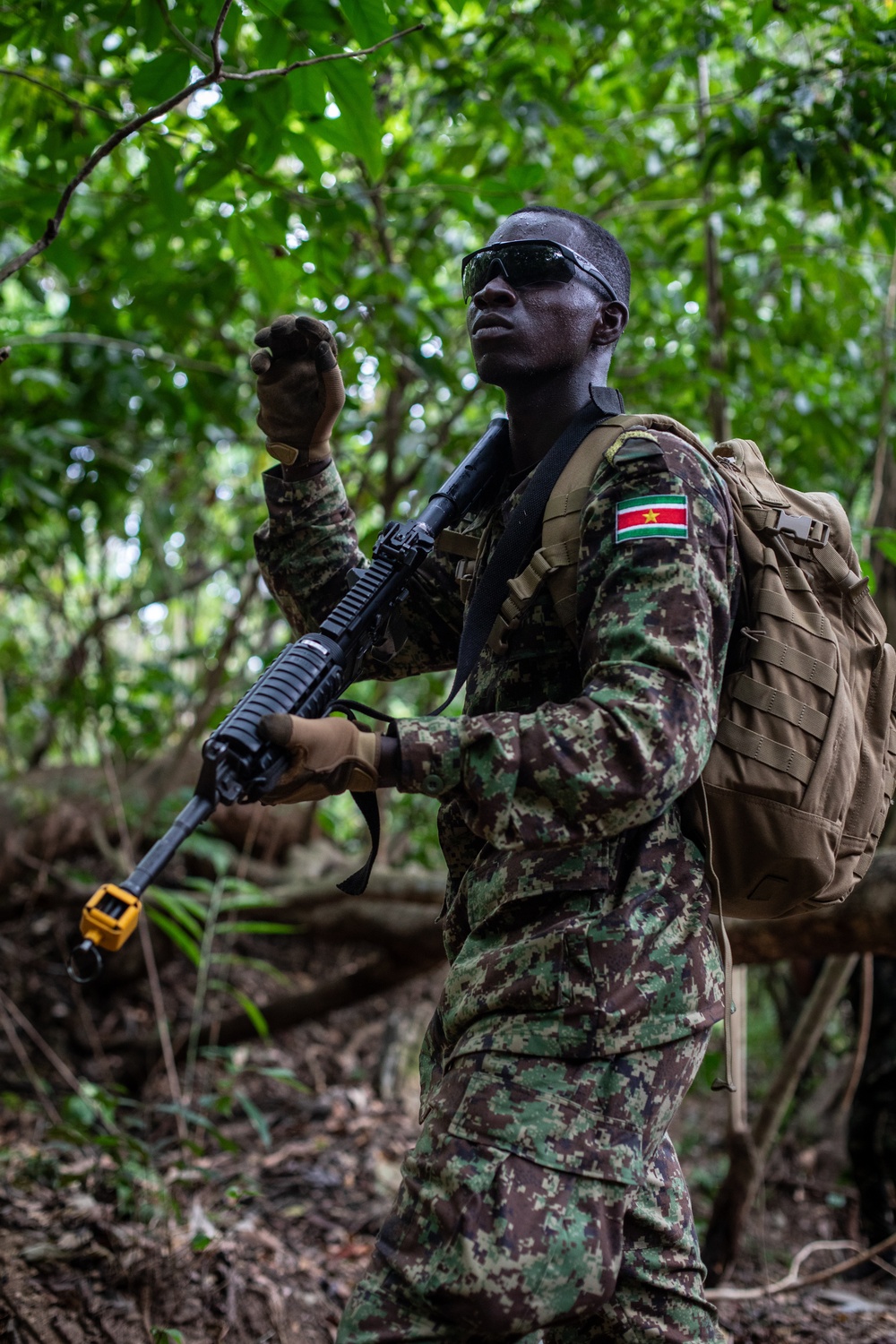 Combined forces conduct jungle patrol training during TRADEWINDS 25