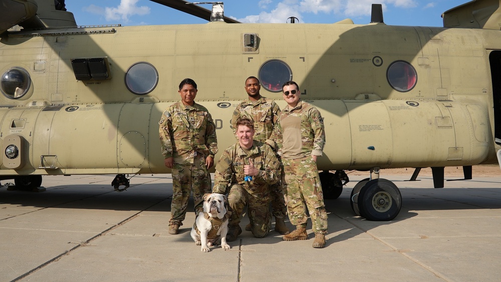 Chinook Crew Accelerates Critical Logistics Support at DCTC