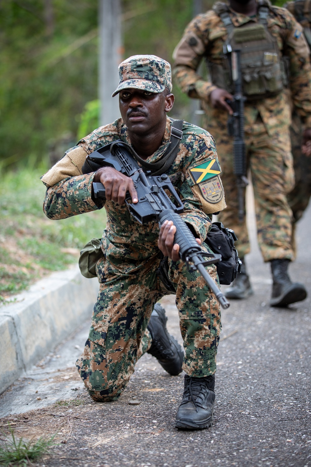 Combined forces conduct jungle patrol training during TRADEWINDS 25
