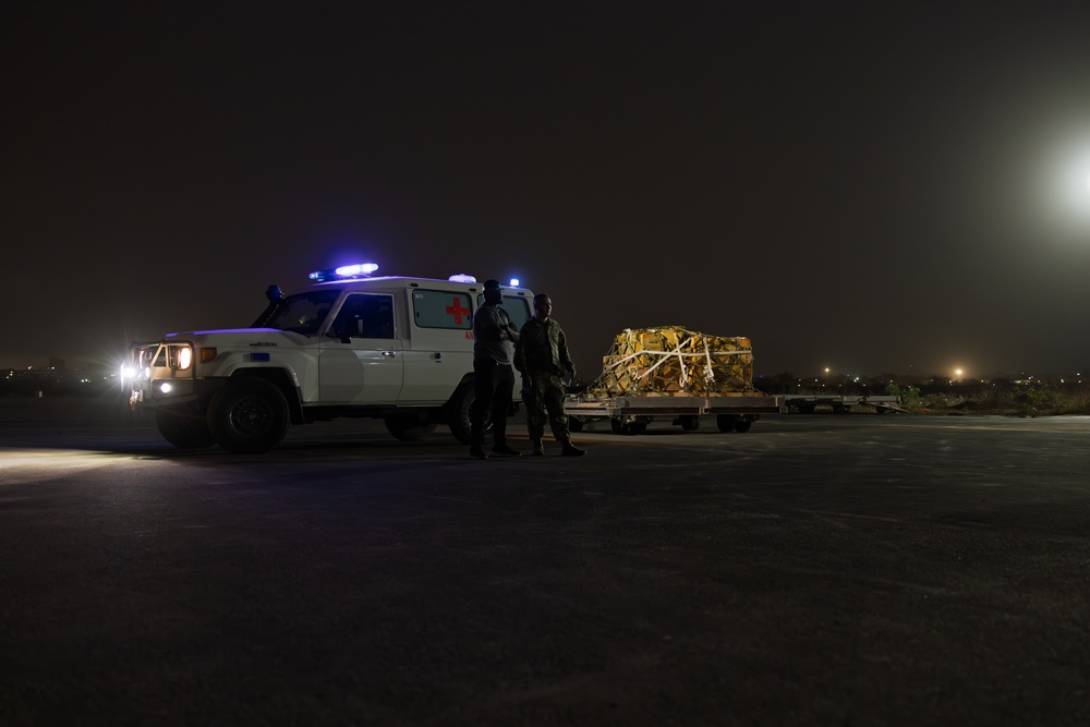 US delivers personnel, supplies for African Lion 25 in Senegal