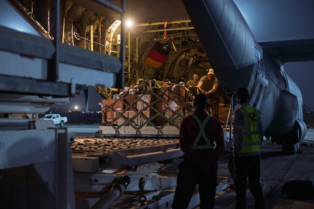 US delivers personnel, supplies for African Lion 25 in Senegal
