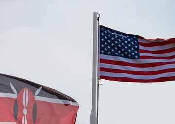 MARFOREUR/AF Meets with Kenya Navy - Manda Bay