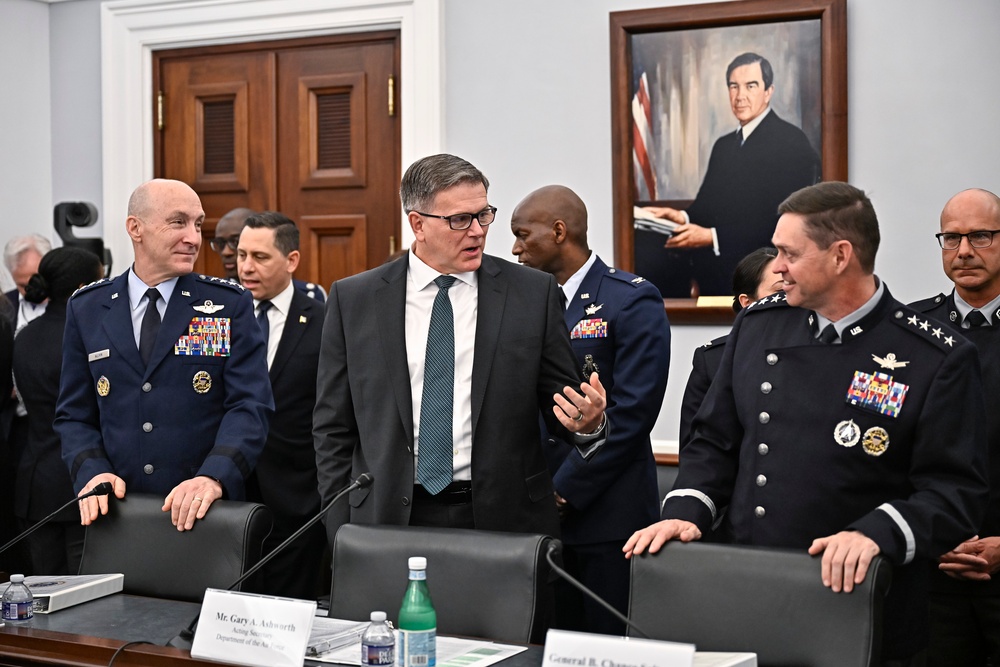 ASecAF Ashworth, CSAF Allvin, CSO Saltzman testify to HAC