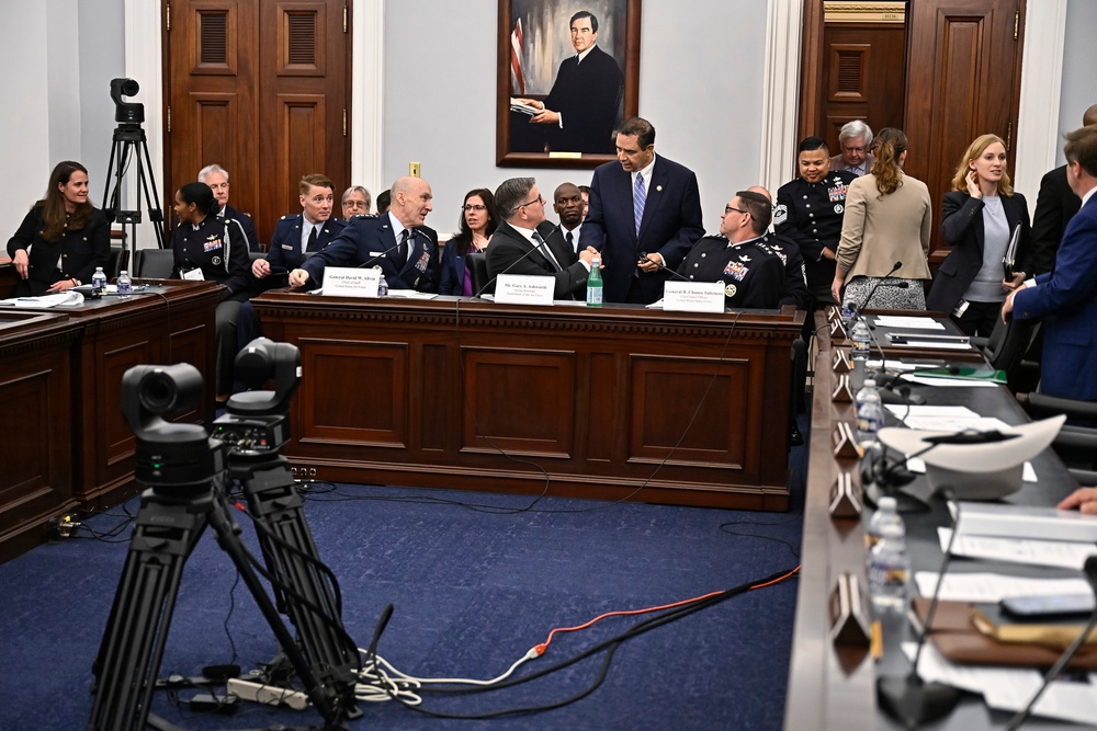ASecAF Ashworth, CSAF Allvin, CSO Saltzman testify to HAC