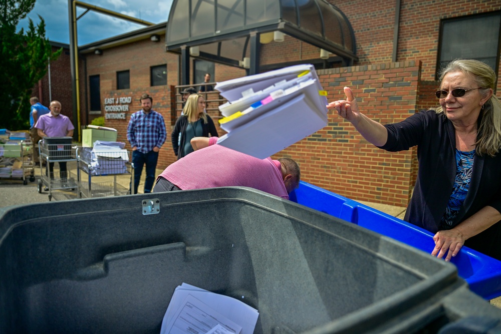 Shredding Event at DSCR