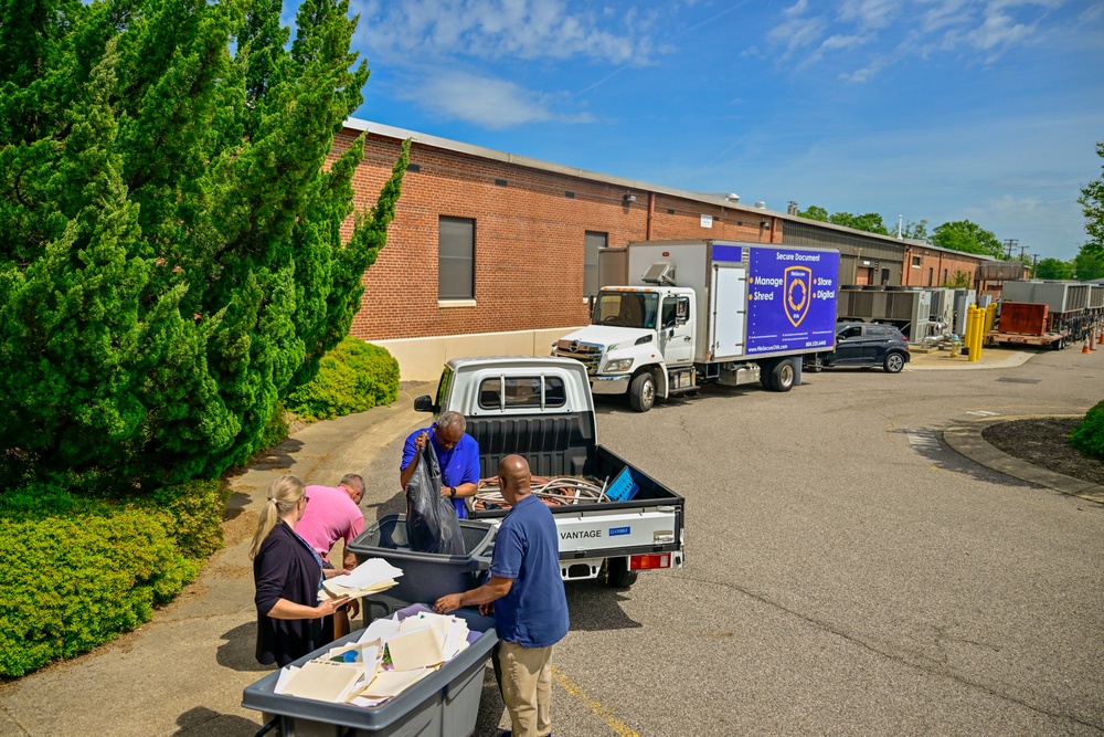Shredding Event at DSCR